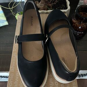 Dr. Scholl's Black Mary Jane Loafers